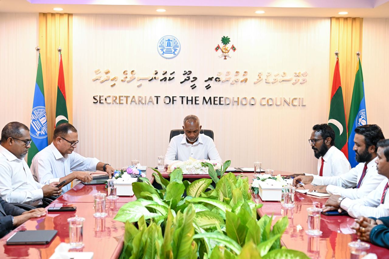 މީދޫގެ ބަނދަރުގެ މަސައްކަތް ކުރިޔަށްގެންދާނީ ރައްޔިތުން އެދޭގޮތަށް: ރައީސް