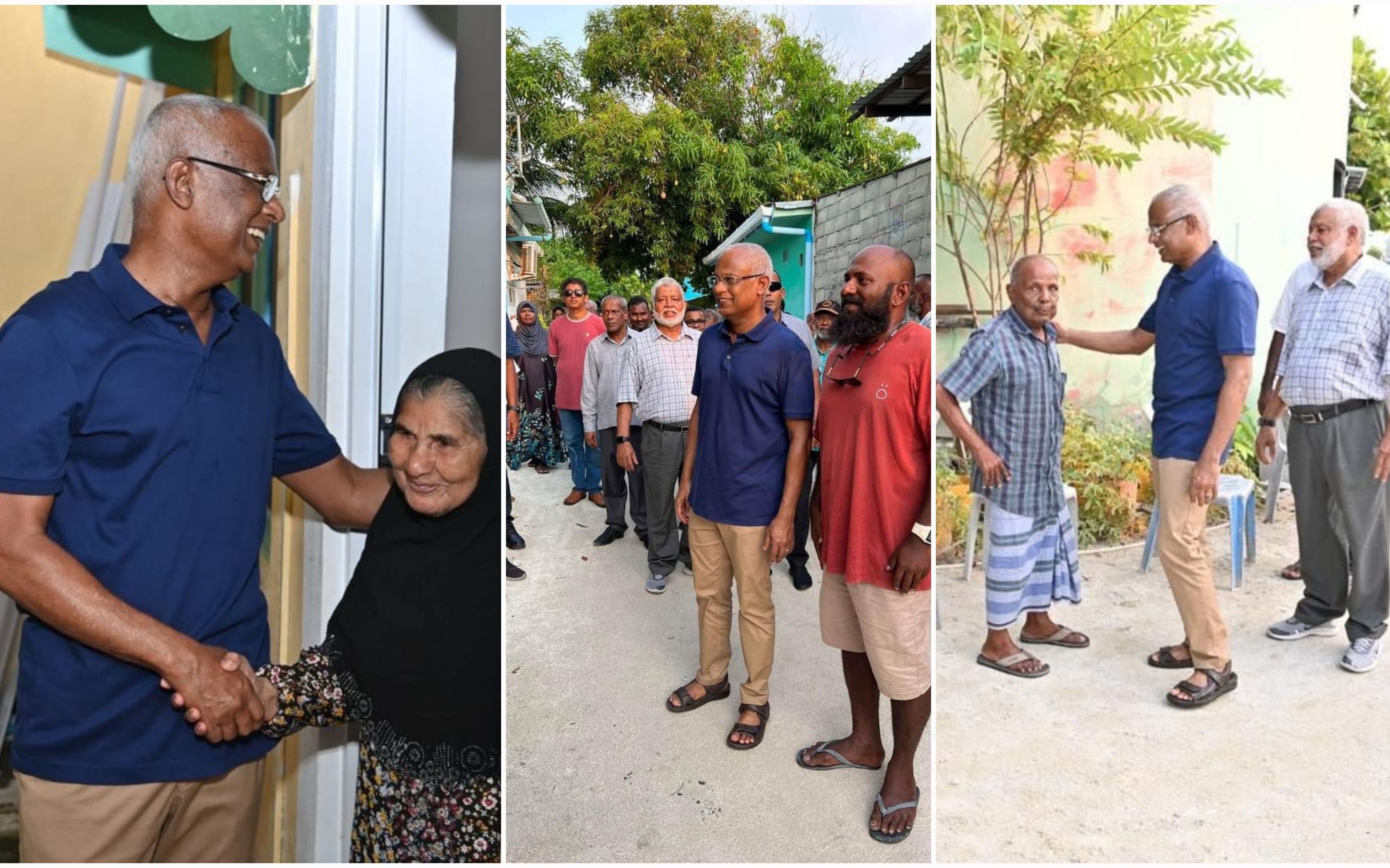 ރައީސްގެ އުފަން ރަށުގައި ރައްޔިތުންނާއެކު އުފާވެރި ވަގުތުކޮޅެއް؛ ރައްޔިތުންގެ މޫނުމައްޗަށް ހިނިތުންވުން!