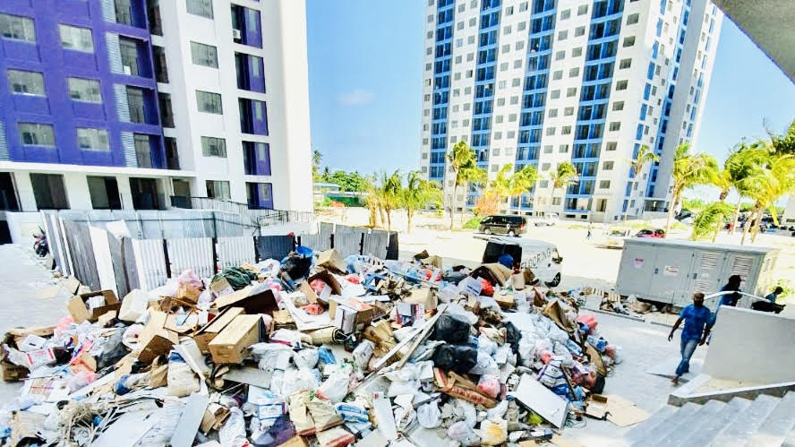 ހިޔާ ފްލެޓުތަކުގައި އުފެދޭ ކުނިވާޒާތުގެ ތަކެތި އަޅާނެ ޑަސްބިންތަކެއް ބަހައްޓައިފި