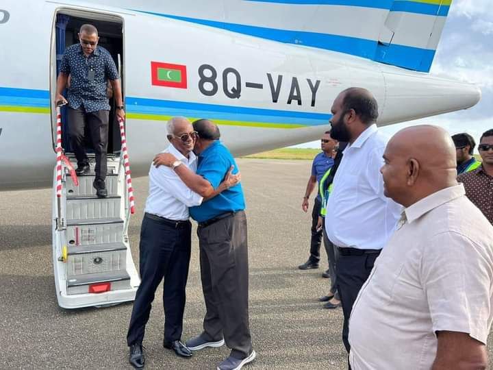 ކޯލިޝަން މަޝްވަރާއަށް ގާސިމް އަރިހަށް ރައީސް ސާލިހު ވަޑައިގެންފި