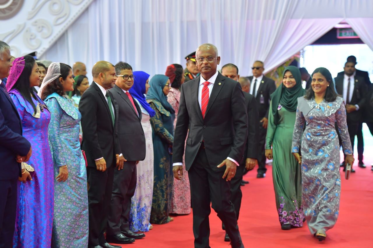 ހަމަޖެހުމާއި ޞުލްޙަވެރިކަން ޤާއިމުކޮށް، ޤައުމު ބިނާކުރުމުގެ ބިންގާ އެޅިއްޖެ: ރައީސް