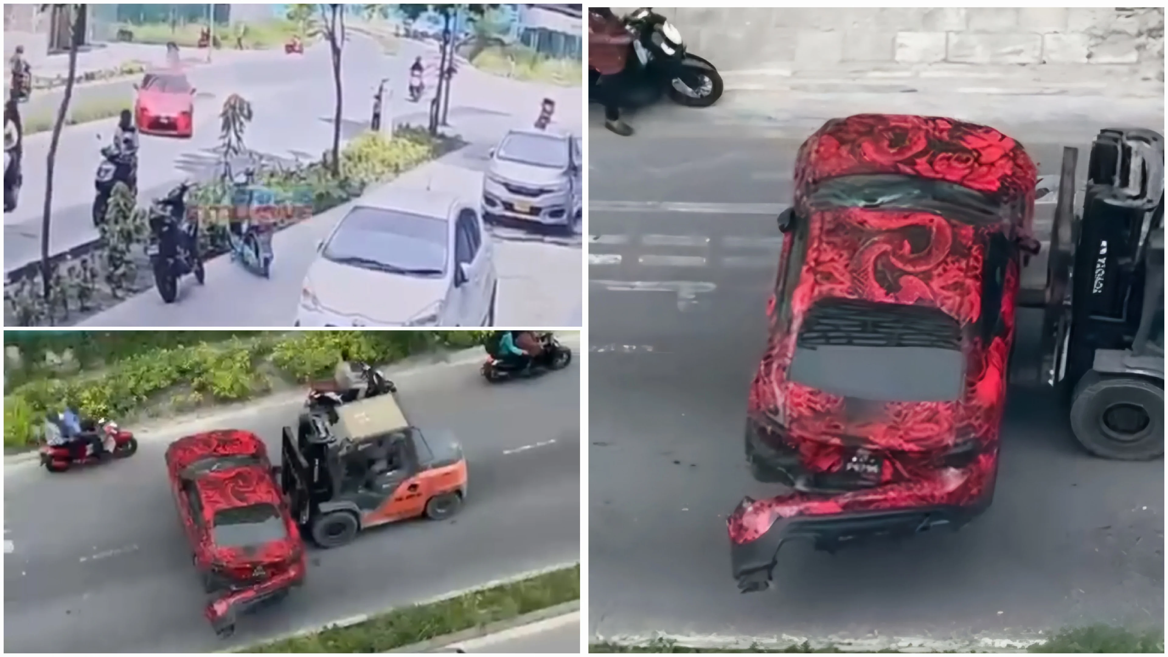 އެކްސިޑެންޓްވި ކާރު ދުއްވި މީހާ ހައްޔަރުކޮށްފި