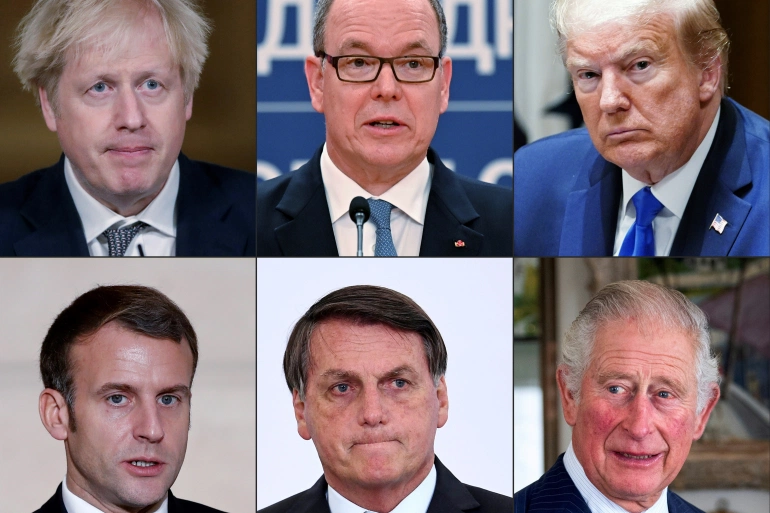 ދުނިޔޭގެ ސިޔާސީ ވެރިންނާއި ކޮރޯނާ ވައިރަސް