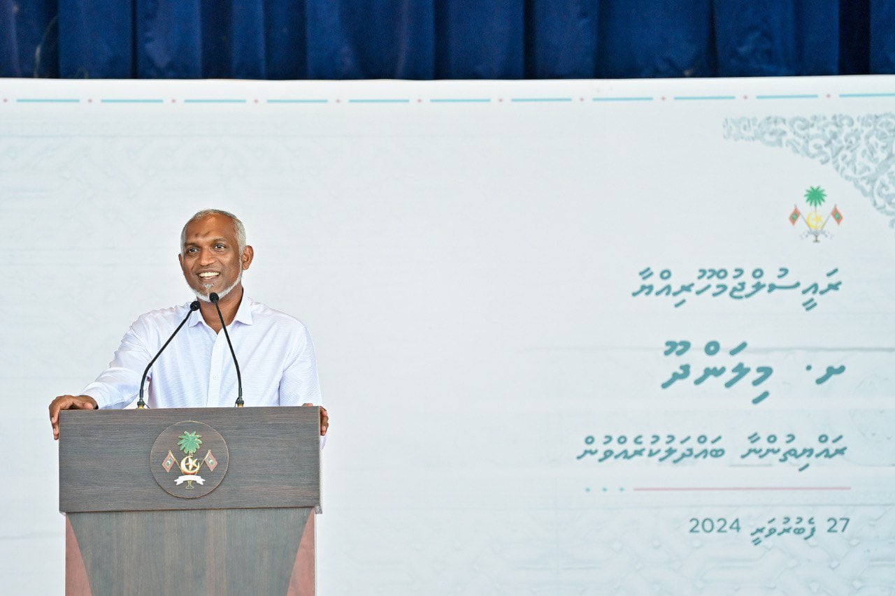 މިލަންދޫ ރައްޔިތުން އެދޭގޮތަަށް އެރަށުގައި އެއާޕޯޓެއް އަޅައިދޭނަން: ރައީސް