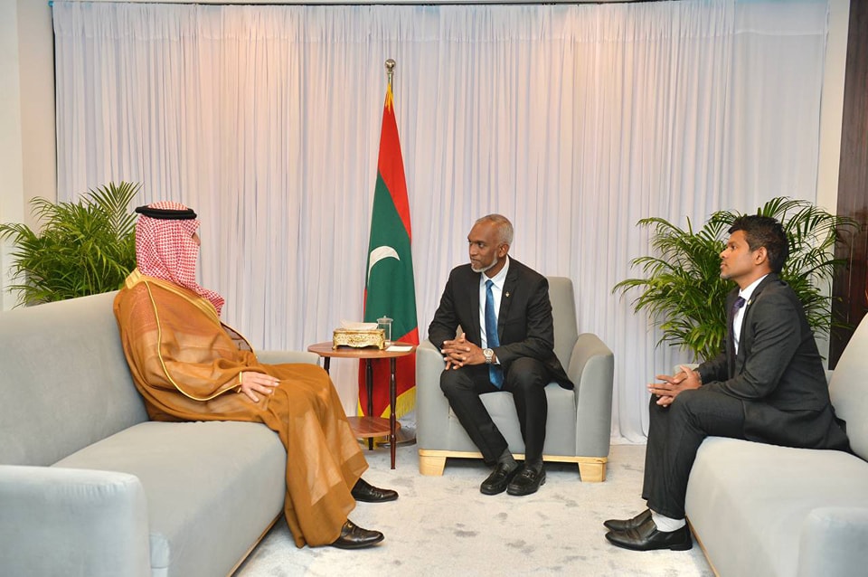 ރާއްޖެއަށް އިތުރު އެހީތައް ފޯރުކޮށްދޭނެކަމަށް ސައުދީން ބުނެފި