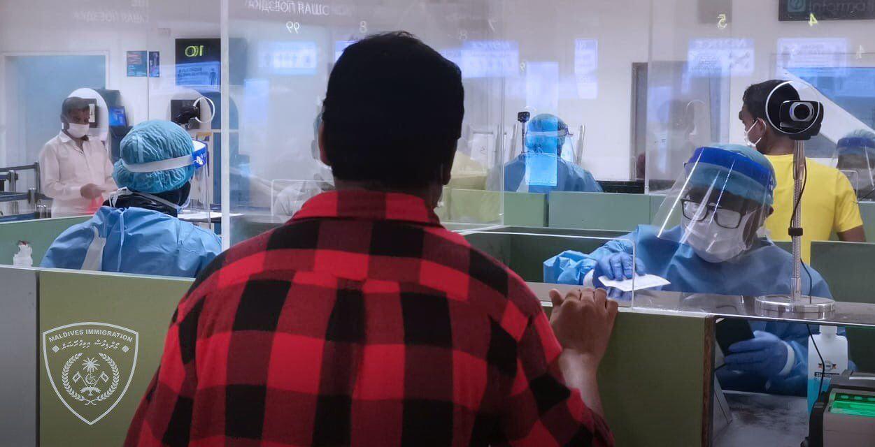 އިމިގްރޭޝަން ފްރަންޓްލައިނަށް ބުރަ ދުވަހެއް؛ ގަވާއިދާ ހިލާފު 352 މީހުން އަނބުރާ ރަށަށް