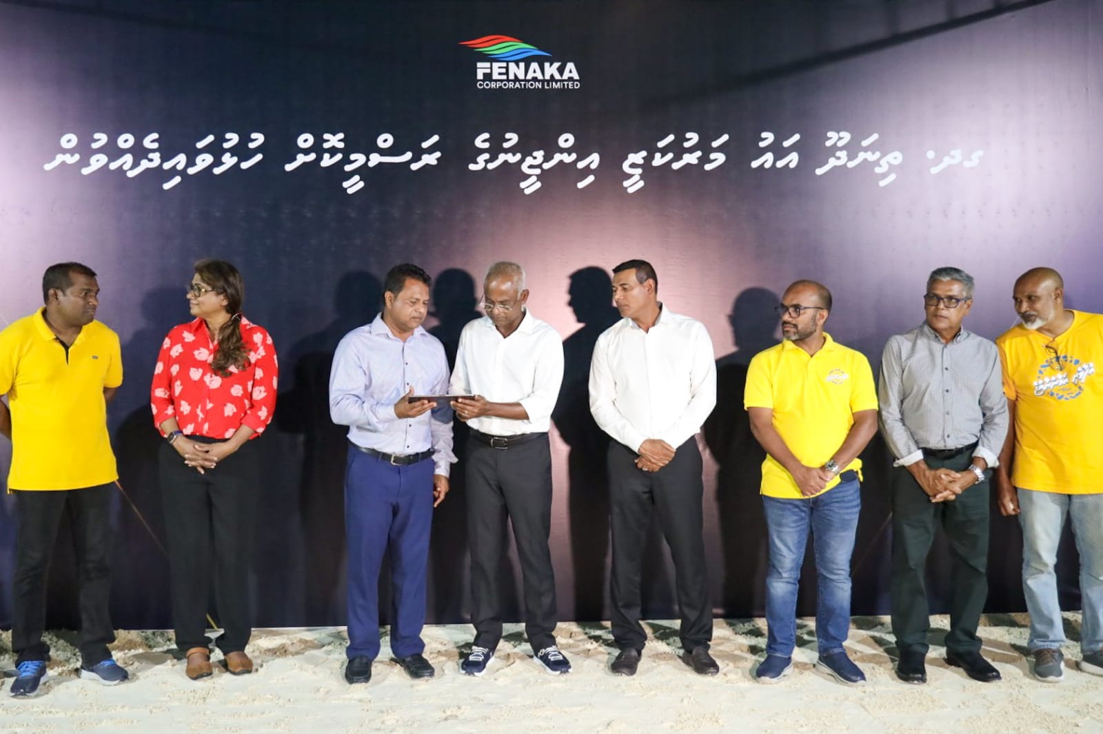 ރައީސުލްޖުމްހޫރިއްޔާ ގދ. ތިނަދޫގެ އައު އިންޖީނުގެ ހުޅުއްވައިދެއްވައިފި