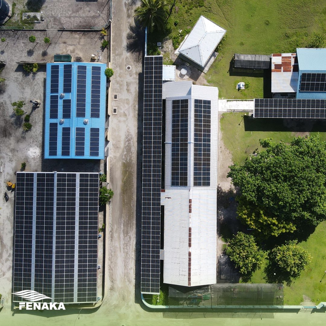 ކިނބިދޫގައި ކަރަންޓު ދިނުމަށް ސޯލާ ޕަވަރ ބޭނުންކުރަން ފަށައިފި