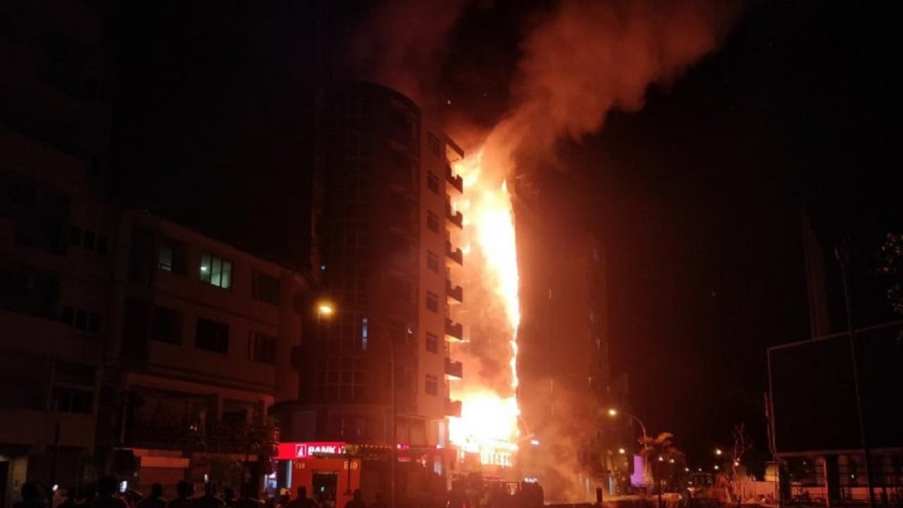 މާލޭގައި އަލިފާނުގެ ބޮޑު ޙާދިސާއެއް