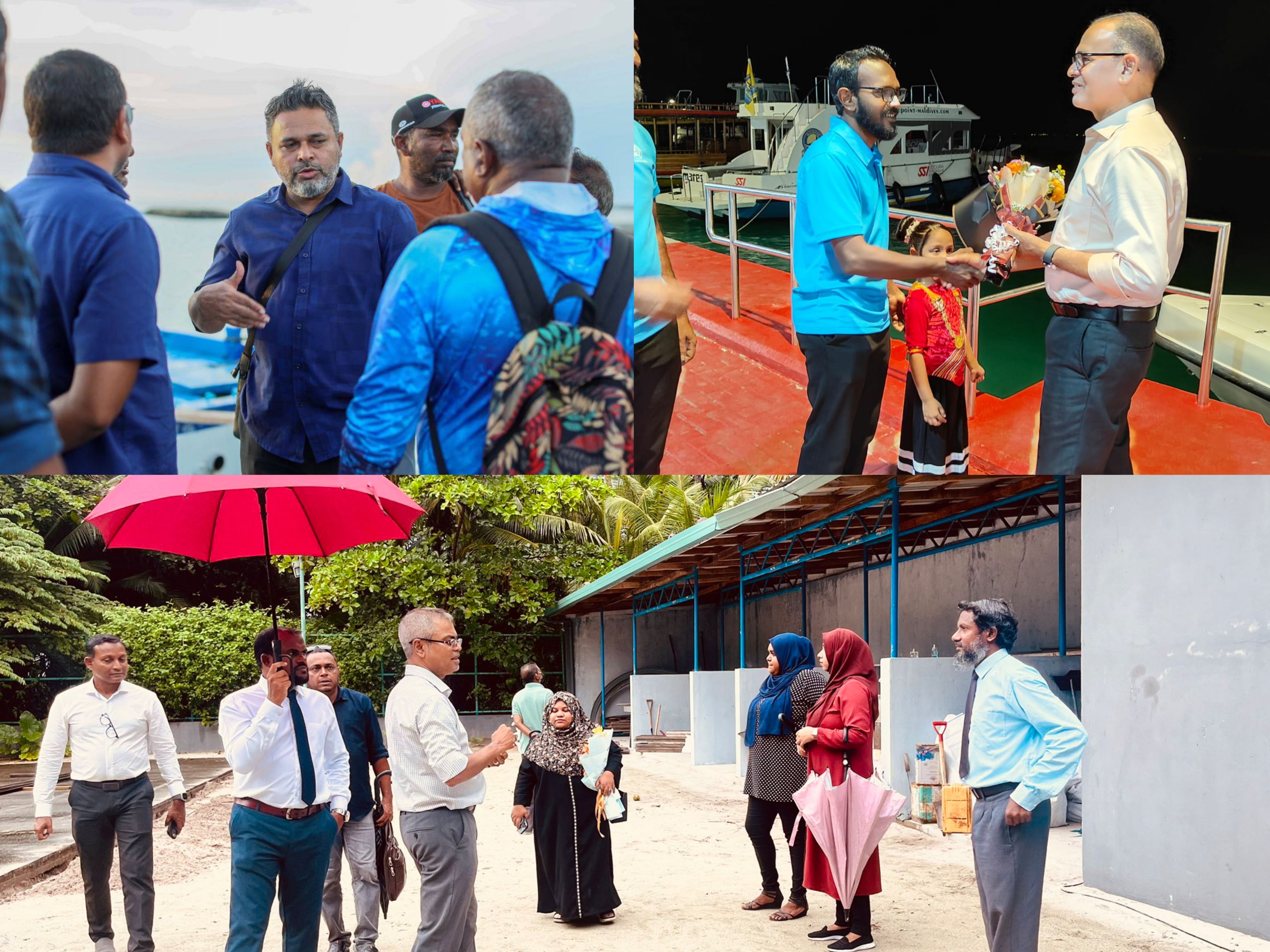 ރައްޔިތުންނާއި ރަށްރަށުގެ ހާލަތު ބެއްލެވުމަށް ވަޒީރުން އަތޮޅުތަކަށް