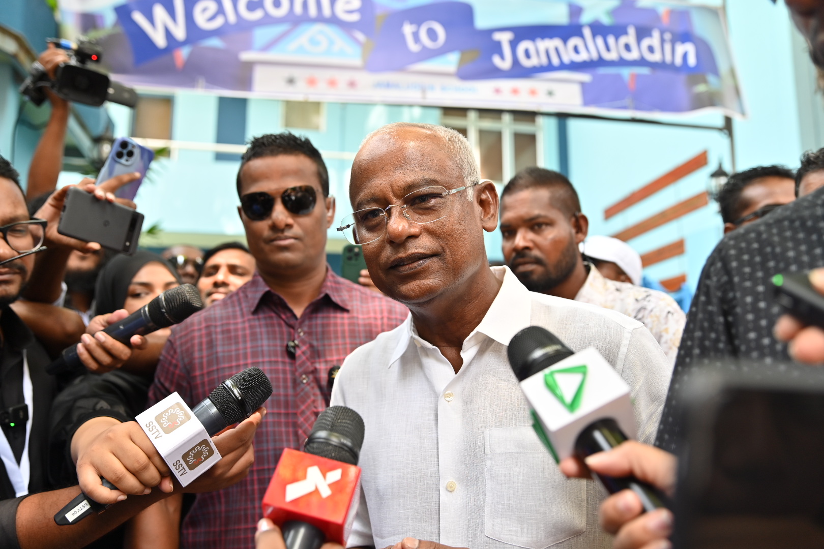 ބޭރުގެ ސިފައިންނާ ބެހޭގޮތުން ދައްކާ ދޮގު ވާހަކަތައް މިފަހަރު ސާފުކޮށްދޭނަން: ރައީސް