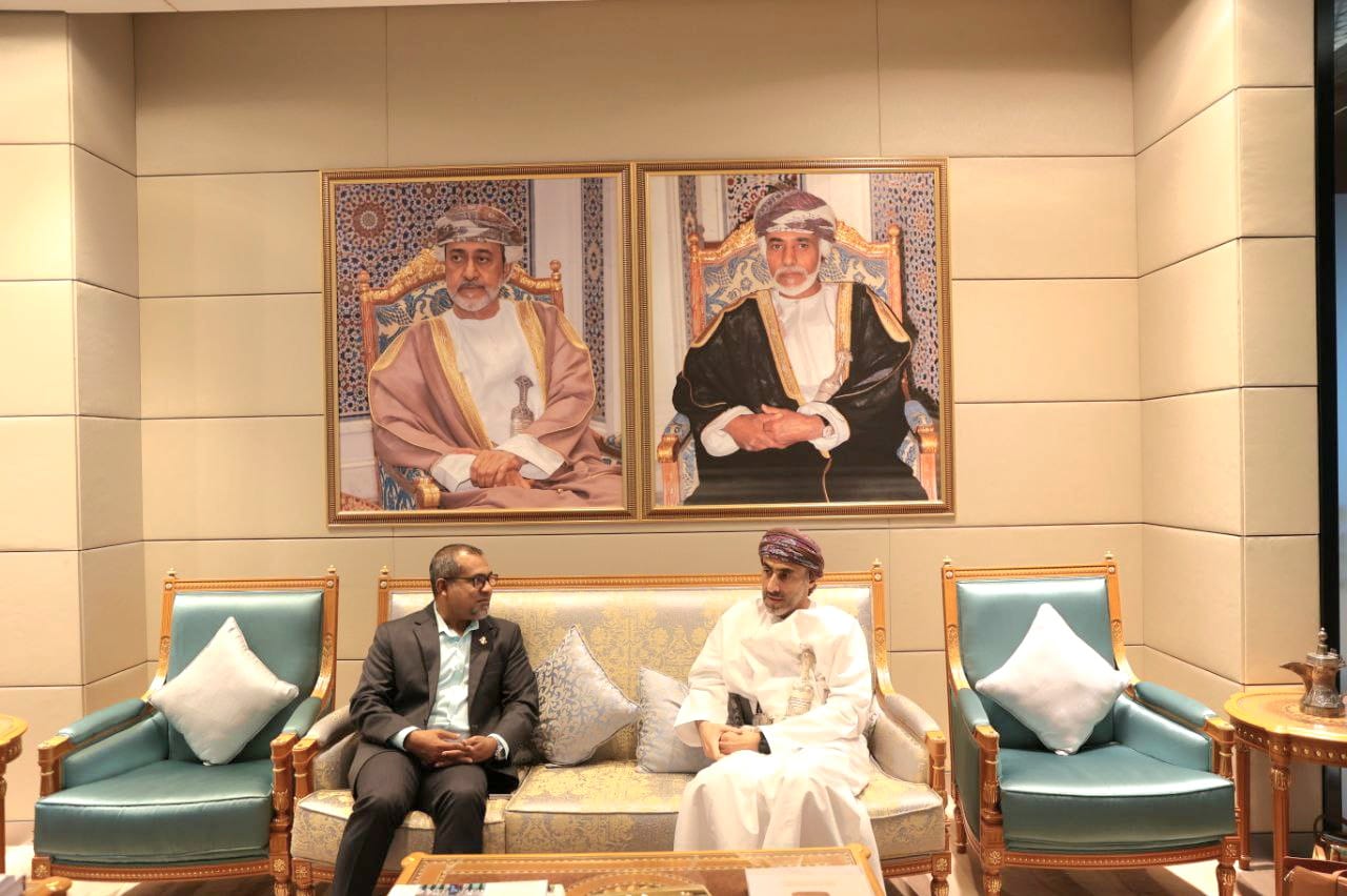 ޚާރިޖީ ވަޒީރު ޑރ. ޚަލީލް އޮމާނަށް ކުރެއްވި ރަސްމީ ދަތުރުފުޅު ނިންމަވާ ލައްވައިފި