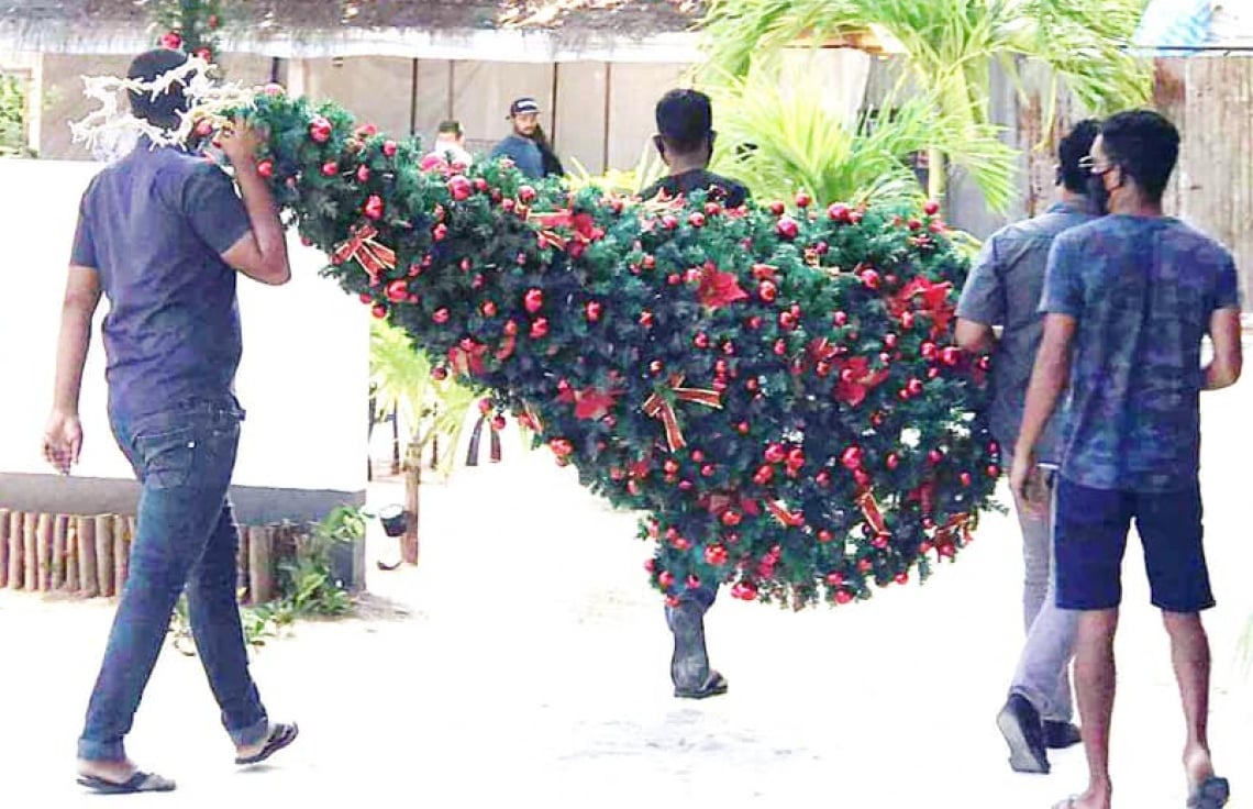 ކްރިސްމަހަށް މަރުޙަބާ ކިޔުން އޯކޭ ނުވާނެ