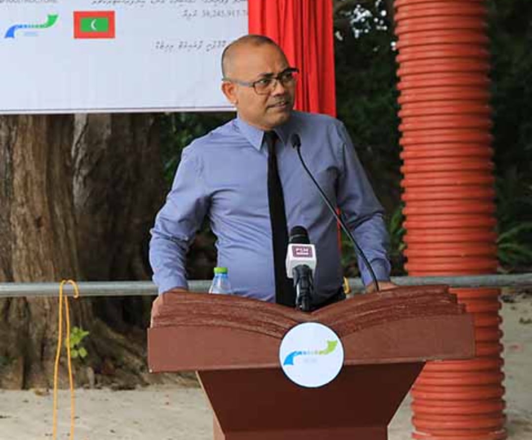 އެމްޑަބްލިޔުއެސްސީން ބިއްލޫރި ފުޅީގައި ފެން ބަންދުކުރުމުގެ އަމަލީ މަސައްކަތް ފަށައިފި