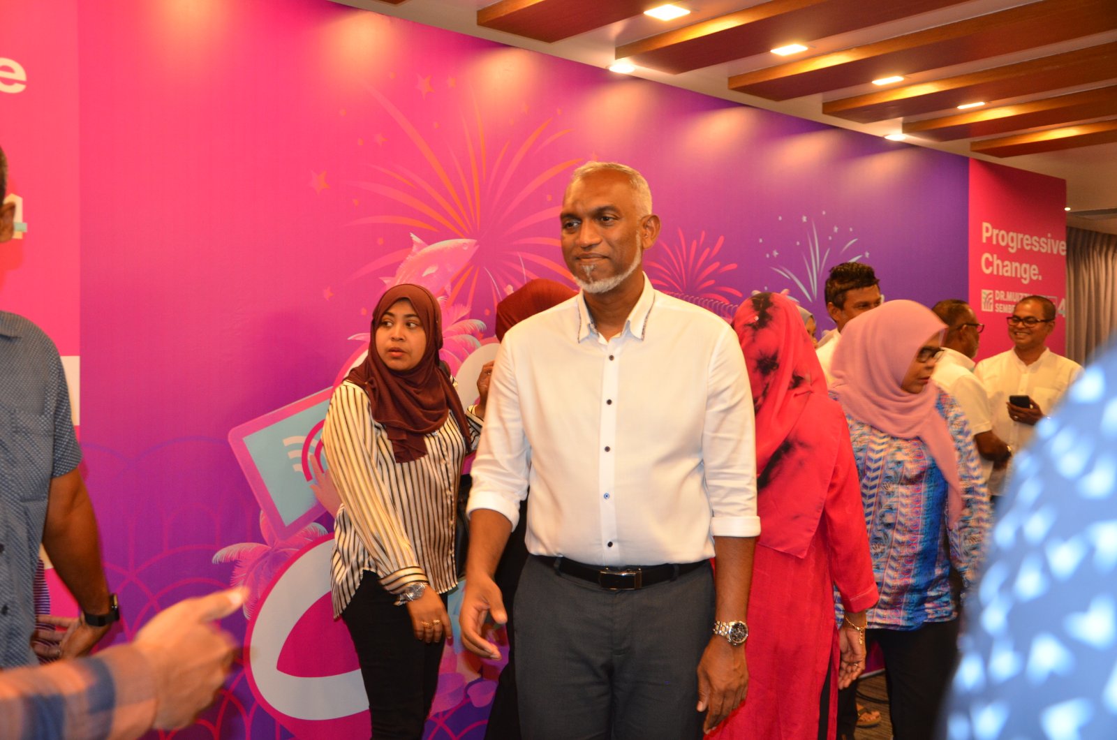 ގާސިމް އިންތިޚާބީ ރައީސް ޑރ. މުޢިއްޒަށް މަރުހަބާ ވިދާޅުވެއްޖެ