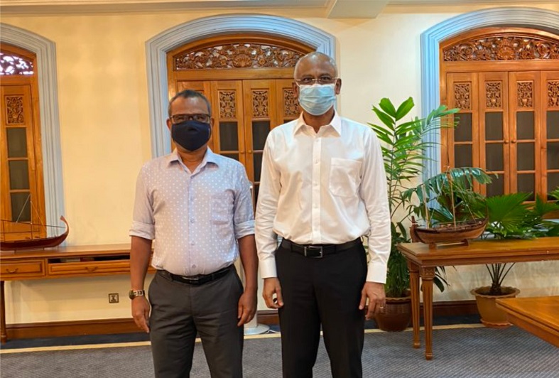 ހިތަދޫ ރައްޔިތުންގެ ކަންބޮޑުވުންތަކަށް ހައްލުގެނެސްދޭނެ ކަމުގެ ޔަގީންކަން ރައީސް ދެއްވައިފި