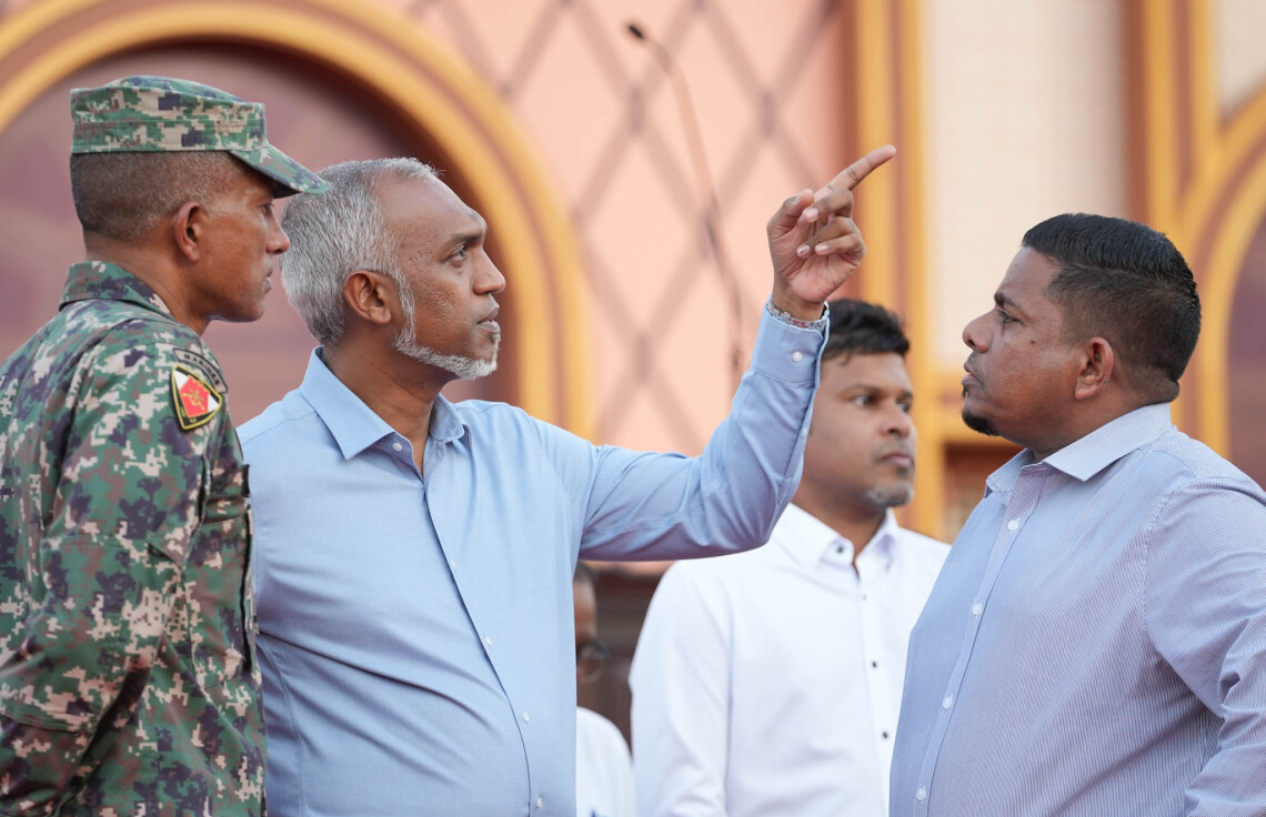 އަސްކަރީ ރައްކާތެރިކަން ބޭނުމެއް ނޫން; ބޭނުންވަނީ އެހީތެރިކަން: ޑރ. މުޢިއްޒު