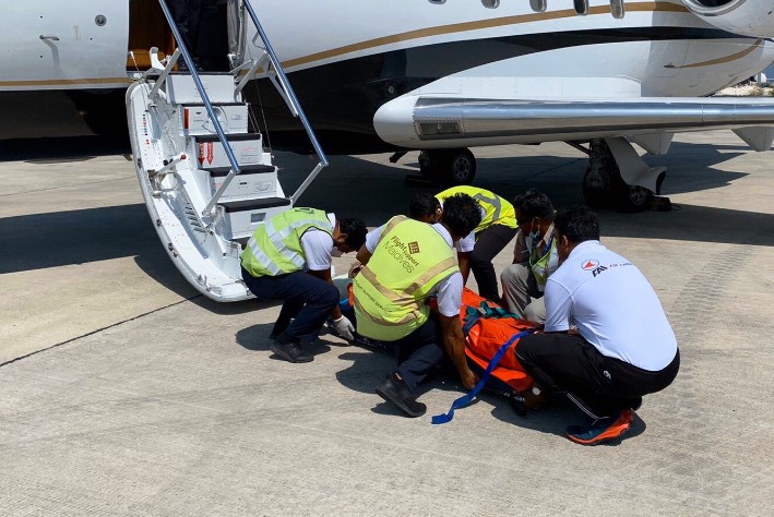 އެއާ އެމްބިއުލެންސްގެ ހިދުމަތް މާޗު މަހު ފަށަނީ