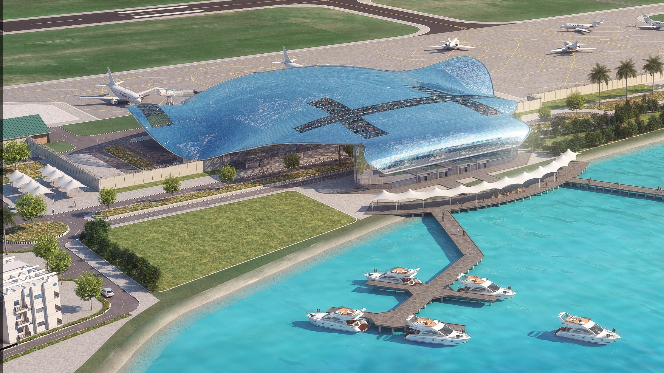 ހަނިމާދޫ އެއާޕޯޓް އަޅަން ފެށުމުން އެ ސަރަހައްދަށް އިންވެސްޓަރުންގެ ޝައުގުވެރިކަން އިތުރުވެއްޖެ