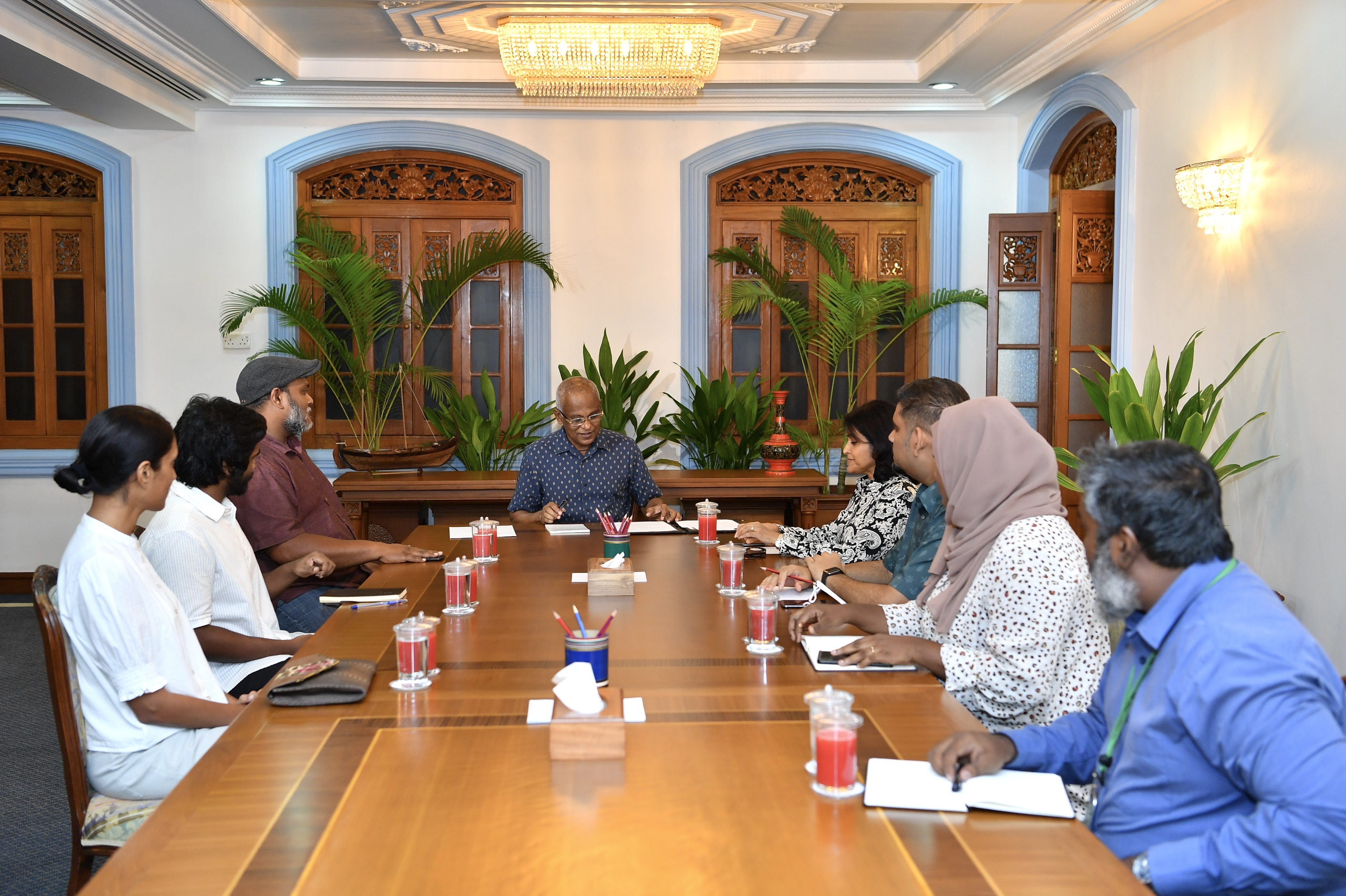 މިއުޒީޝަނުންނަށް ފުރުސަތުތައް ހޯދައިދޭން މަސައްކަތްކޮށްދޭނަން: ރައީސް