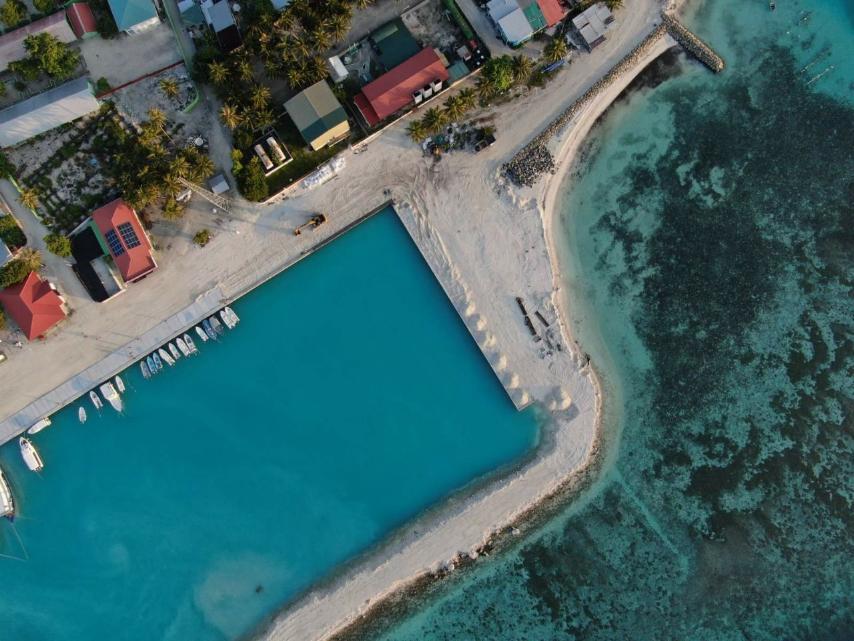 ގުރައިދޫ ބަނދަރާއި ފޯކައިދޫ ބަނދަރުގެ ބޮޑުބައެއް ނިމިއްޖެ