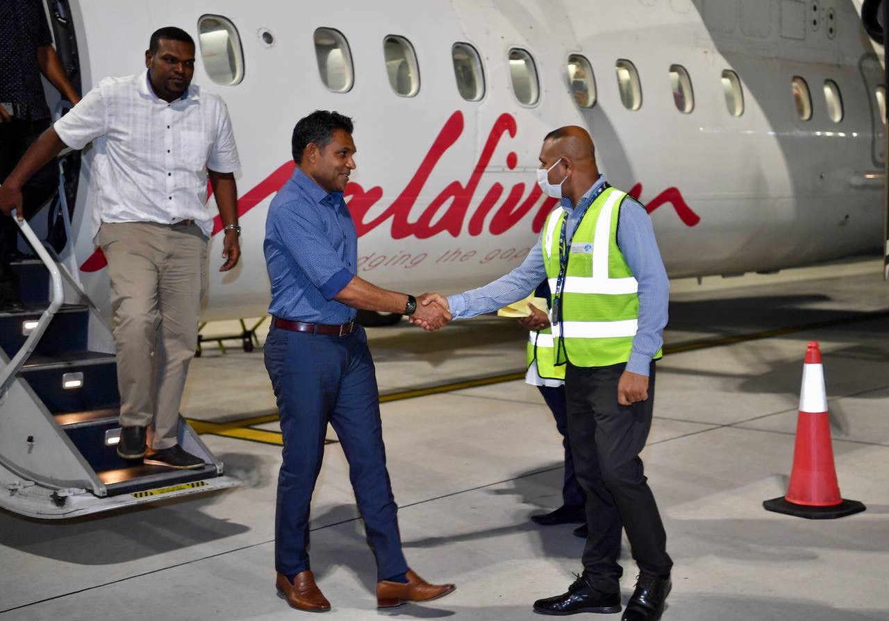 ނައިބު ރައީސް ފުވައްމުލައް ސިޓީއަށް ކުރެއްވި ދަތުރުފުޅު ނިންމަވާލައްވައިފި