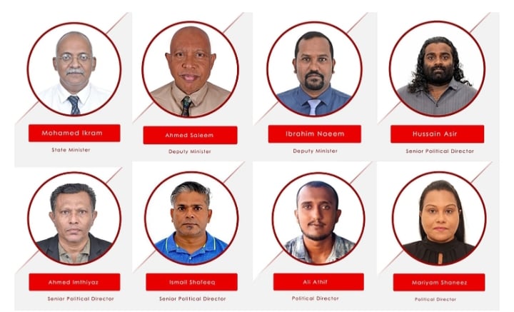 އަނެއްކާ ވެސް ގިނަ އަދަދެއްގެ ސިޔާސީ މަގާމުތައް އުފައްދައި މީހުން ނަގައިފި