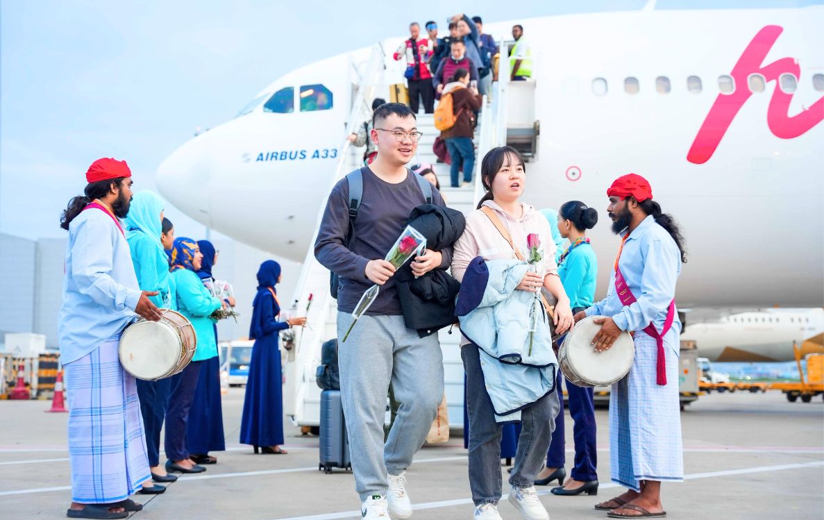 އަހަރުގެ މިހާތަނަށް ޗައިނާއިން ރާއްޖެއަށް 3 ލައްކައަށްވުރެ ގިނަ ފަތުރުވެރިން ޒިޔާރަތް ކޮށްފި