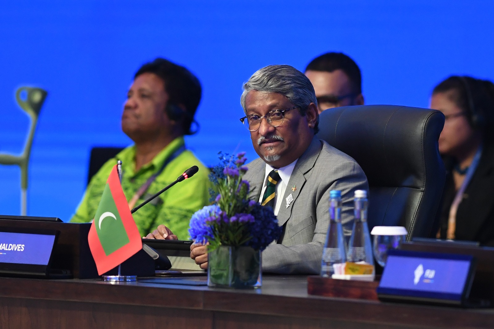 އޭއައިއެސް ފޯރަމްގެ މަތީ ފަންތީގެ ފުރަތަމަ ބައްދަލުވުމުގައި ރާއްޖެއިން ބައިވެރިވެއްޖެ