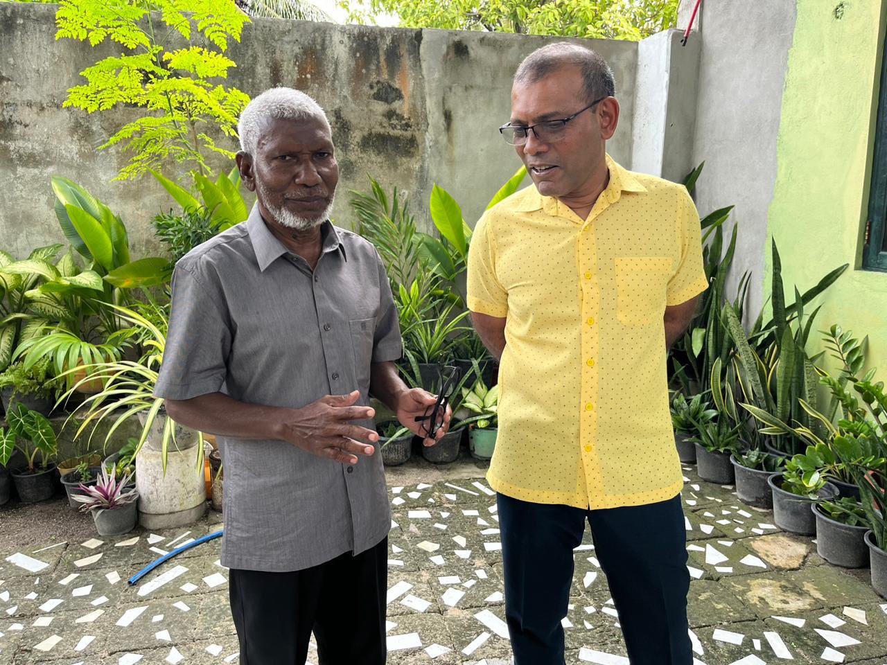 ކޮރަލް ފެސްޓިވަލަށް ރައީސް ނަޝީދު އައްޑުއަށް ވަޑައިގެންފި