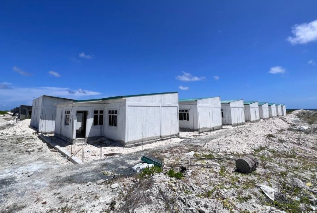 ތިމަރަފުށީ ހައުސިންގ މަޝްރޫއުގެ ބޮޑުބައެއް ނިމިއްޖެ