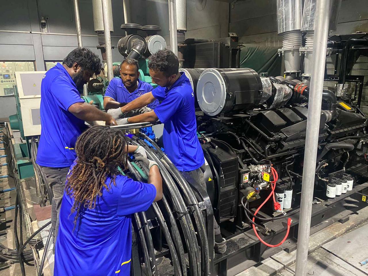 އަޕްގްރޭޑިންގ މަސައްކަތަކަށް މިއަދު މާލެއާއި ހުޅުމާލެއިން ކަރަންޓު ކެނޑިދާނެ: ސްޓެލްކޯ