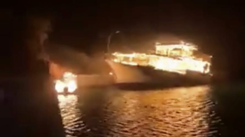 ފެހެންދޫ ފަޅުގައި އޮތް ބޯޓަކާއި ލޯންޗެއްގައި ރޯވެ އަނދާ އަޅިއަށް