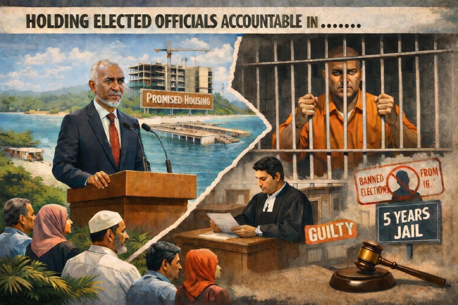 ވެފައިވާ ވައުދުތައް ހަނދާންނެތުން: ޒިންމާކުރެވޭނެ ގޮތް ގާނޫނުގައި ލިޔަންޖެހޭ