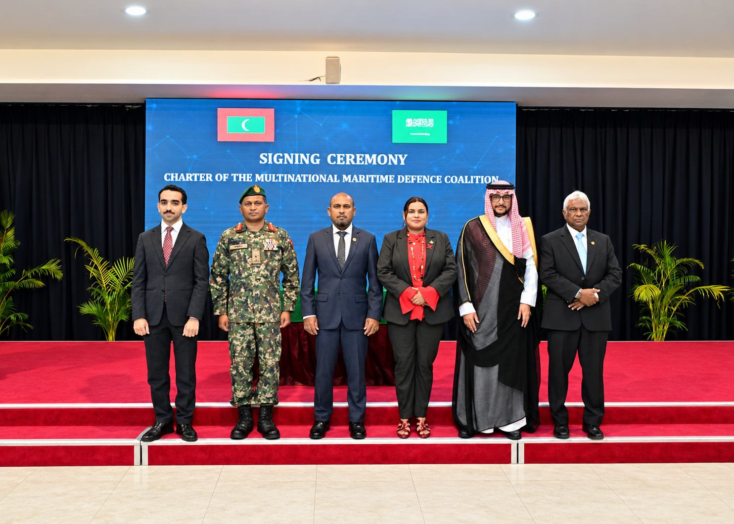 ގަލްފުގެ ގައުމުތަކުގެ ކަނޑުއޮޅިތަކުގެ ހިމާޔަތަށް ސައުދީ އިން އުފެއްދި ދިފާޢީ އިއްތިހާދުގައި ރާއްޖެ ބައިވެރިވެއްޖެ