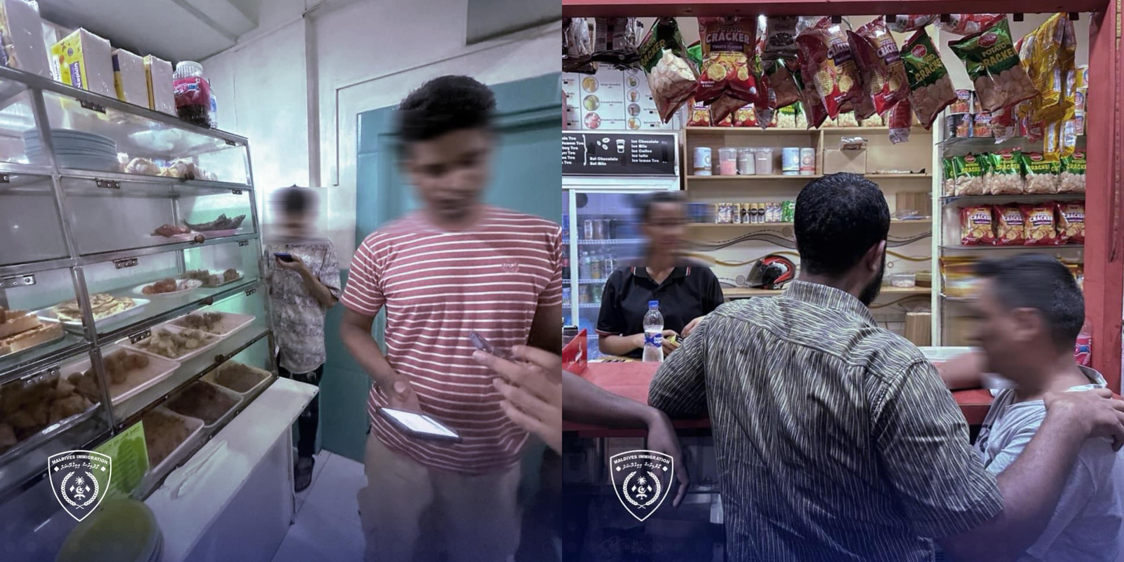 އިމިގްރޭޝްނުގެ ހާއްސަ އޮޕަރޭޝަނުގެ ތެރެއިން 7 ބިދޭސީއަކު ހައްޔަރުކޮށްފި