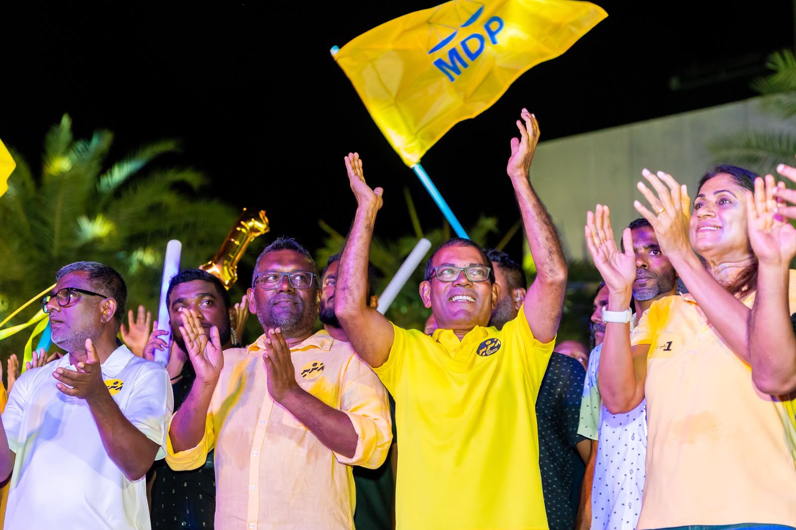 އެމްޑީޕީގެ ޗެއާޕާސަންގެ އިންތިހާބު ބޮޑު ތަފާތަކުން ރައީސް ނަޝީދު ކާމިޔާބުކުރައްވައިފި