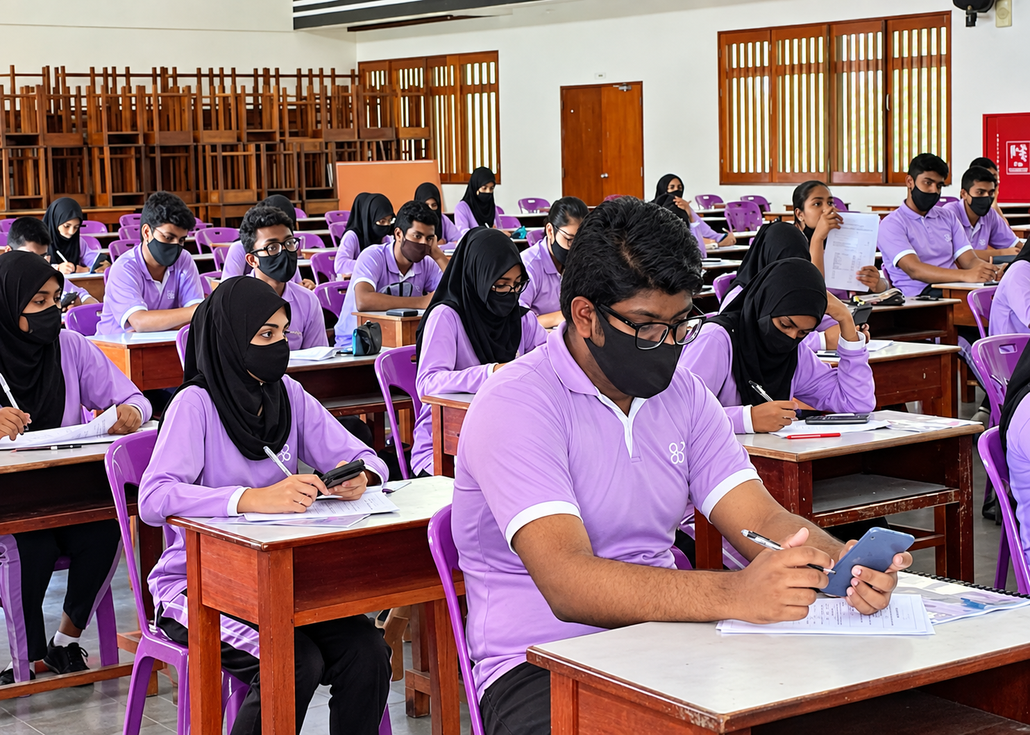 8،000 އަށްވުރެ ގިނަ ދަރިވަރުންނާއެކު މިއަހަރުގެ އޯލެވެލް އިމްތިހާނު ފަށައިފި