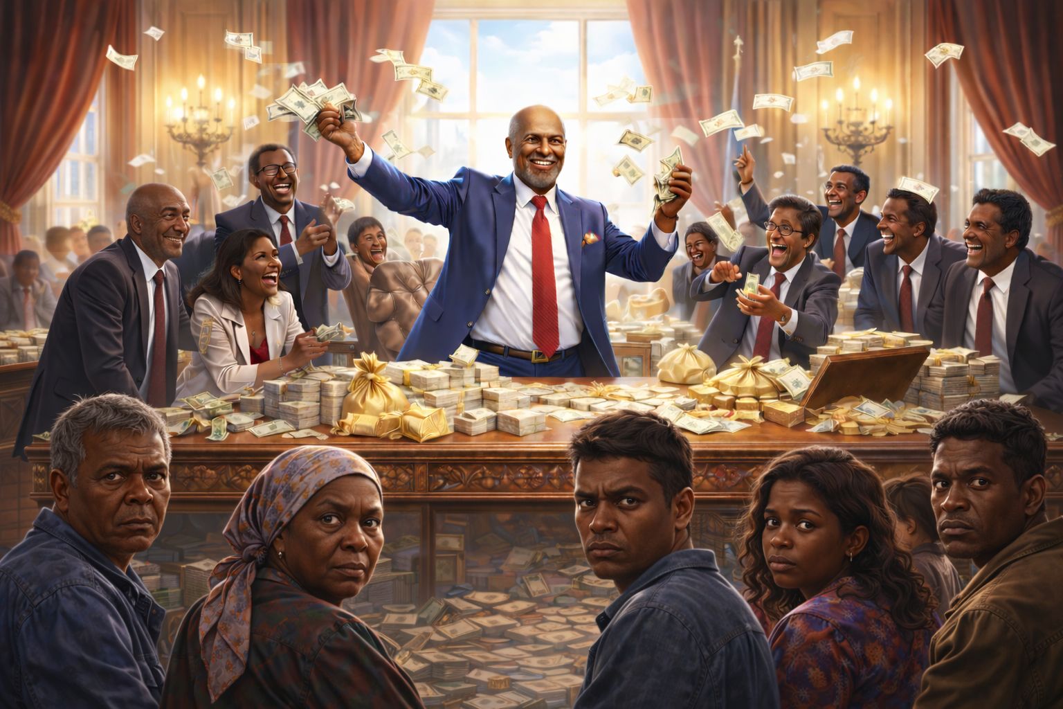 ކޮރަޕްޝަން: ބަދަލެއްގެ އަސްލު ފެށުމަކީ ރައްޔިތުން ގޯހަށްް ރުހިގެންތިބުން ހުއްޓާލުން