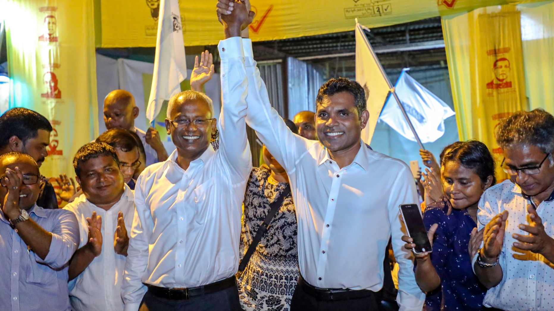 ފައިސަލް އާއި އާޒިމް ކުރީގެ ރައީސް ސޯލިހާ ބައްދަލުކުރައްވައިފި