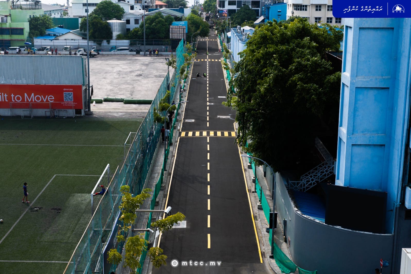 އަމީނީ މަގުގެ ސެގްމެންޓް 3 ގެ މަސައްކަތް ނިމި، މި ހަފުތާ ތެރޭގައި ހުޅުވާލަނީ