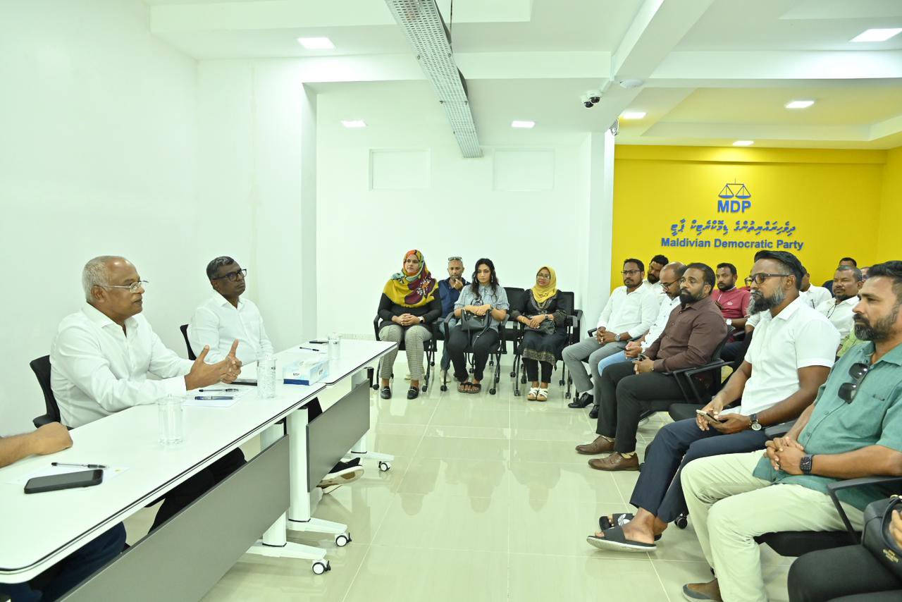 އިންތިހާބުގައި އެމްޑީޕީން ވާދަކުރާ ކެންޑިޑޭޓުންނާ ރައީސް ޞާލިޙް ބައްދަލުކުރައްވައިފި