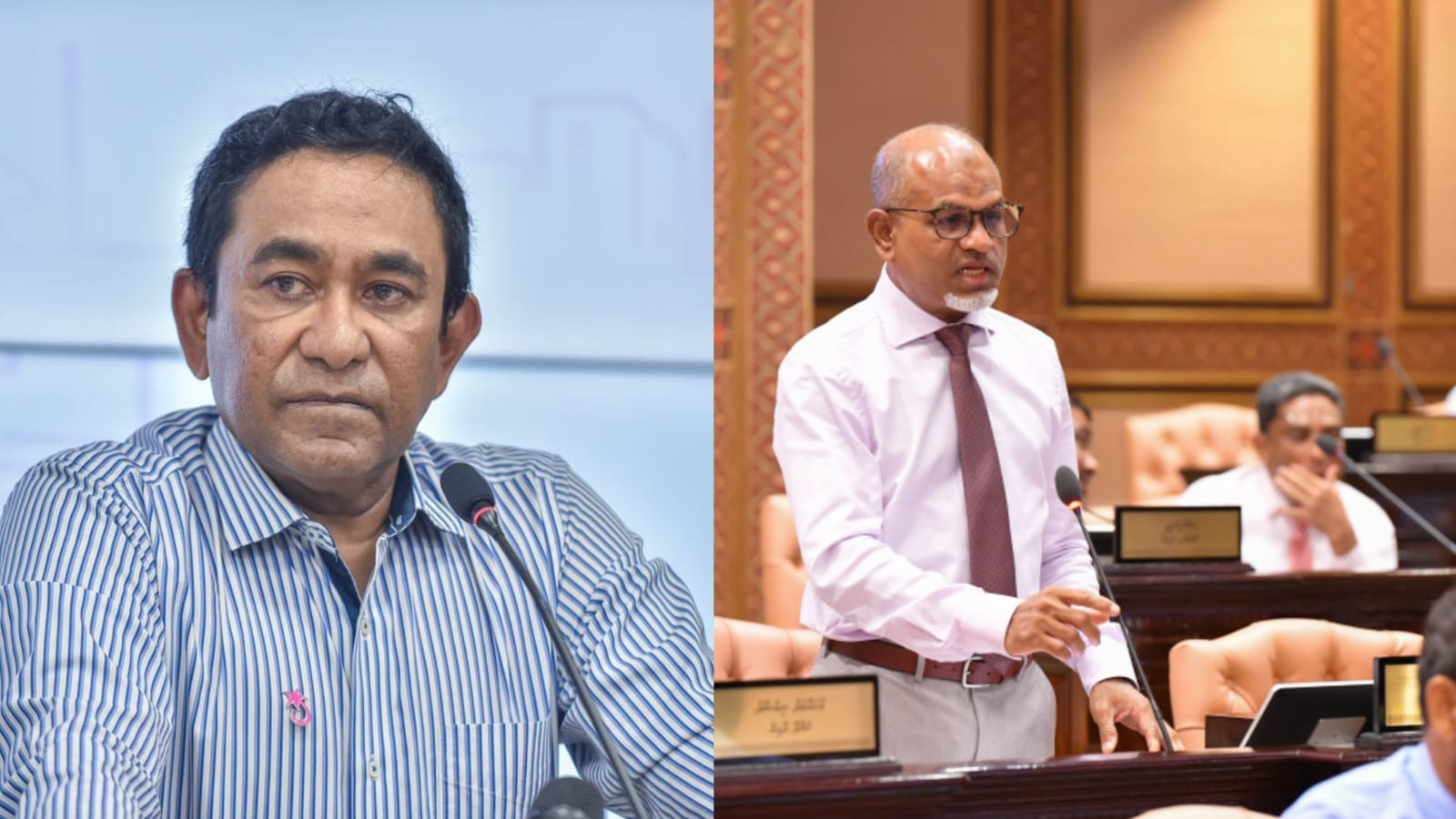 ނާޒިމް ފިލައިގެން ދިޔައީ ބިރުން؛ މިސަރުކާރު އޮތް ހިނދަކު އޭނާ ދެން ރާއްޖެ ނާންނާނެ: ޔާމީން