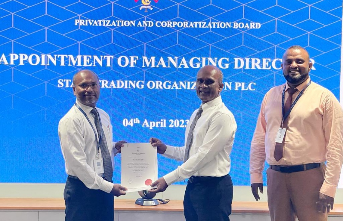 އެސްޓީއޯގެ އެމްޑީގެ މަގާމަށް ސައީދު އައްޔަނުކޮށްފި