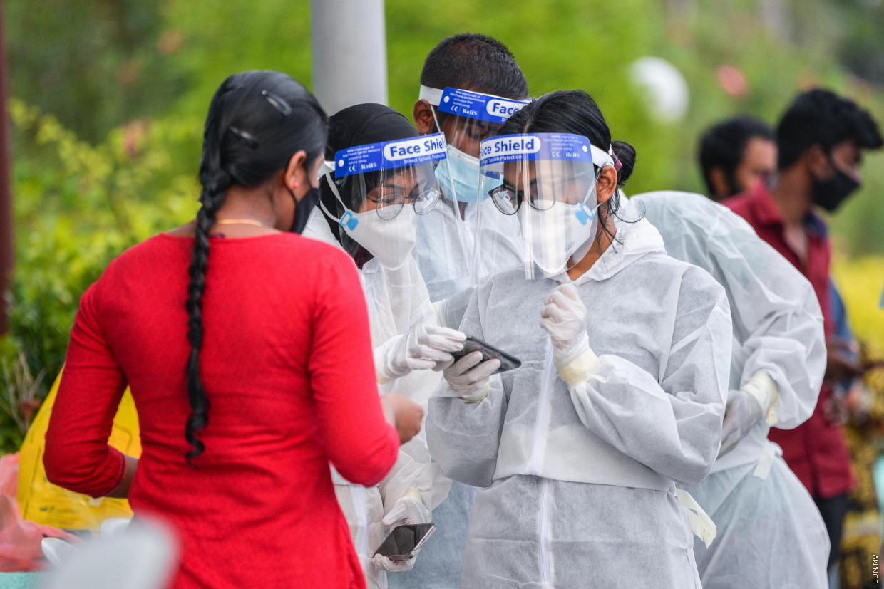 މާލެ ސަރަޙައްދުގެ ސާމްޕަލްތަކުގެ 60 އިންސައްތަ ޕޮޒިޓިވް!