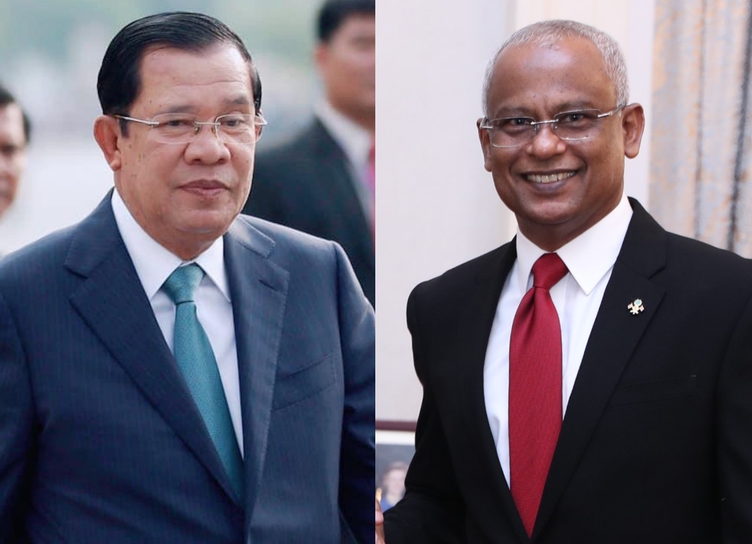 ރައީސްގެ ދައުވަތަކަށް ކެމްބޯޑިއާގެ ބޮޑުވަޒީރު ރާއްޖެއަށް