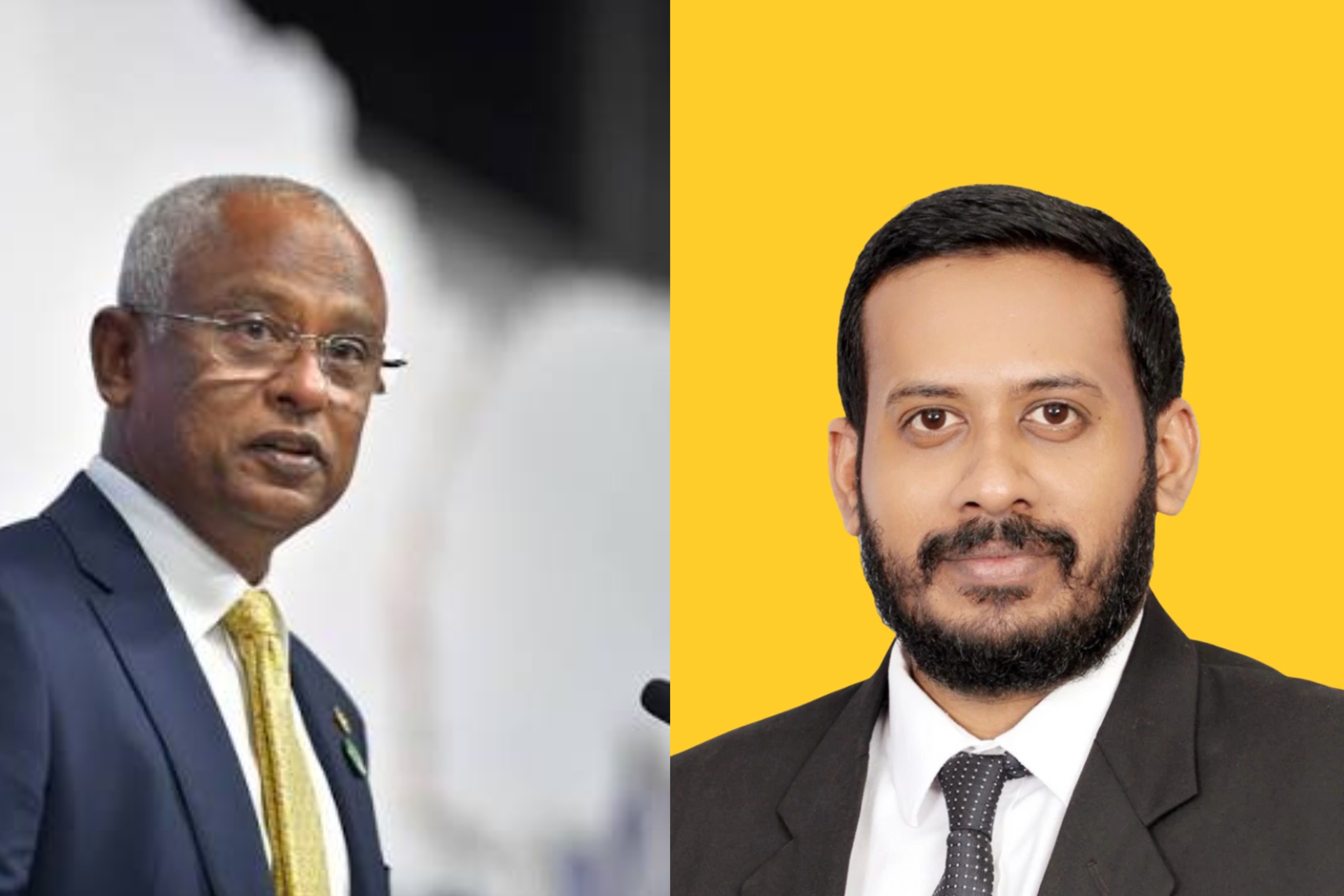 ރައީސް ސޯލިހު އަދި މައިމޫން