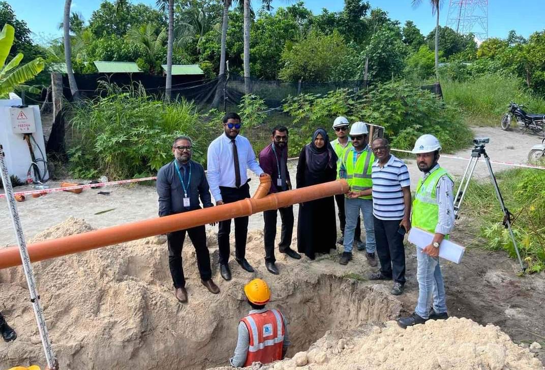 ރައީސްގެ ވައުދާ އެއްގޮތަށް ތޮއްޑޫގެ ނަރުދަމާގެ އަމަލީ މަސައްކަތް ފަށައިފި