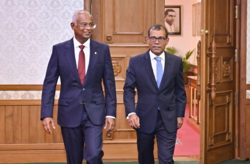 އިންޑިއާ ދަތުރުފުޅުގައި ރައީސް ސާލިހުއާއި ފޯނުން ވާހަކަދެއްކެވި ކަމަށް ރައީސް ނަޝީދު ވިދާޅުވެއްޖެ