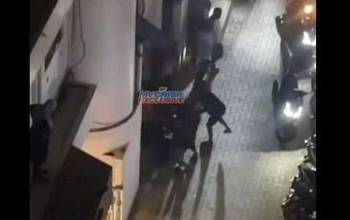 މާލޭގައި މިރޭ ހިނގި މާރާމާރީ އާއި ގުޅިގެން މީހަކު ހައްޔަރުކޮށްފި